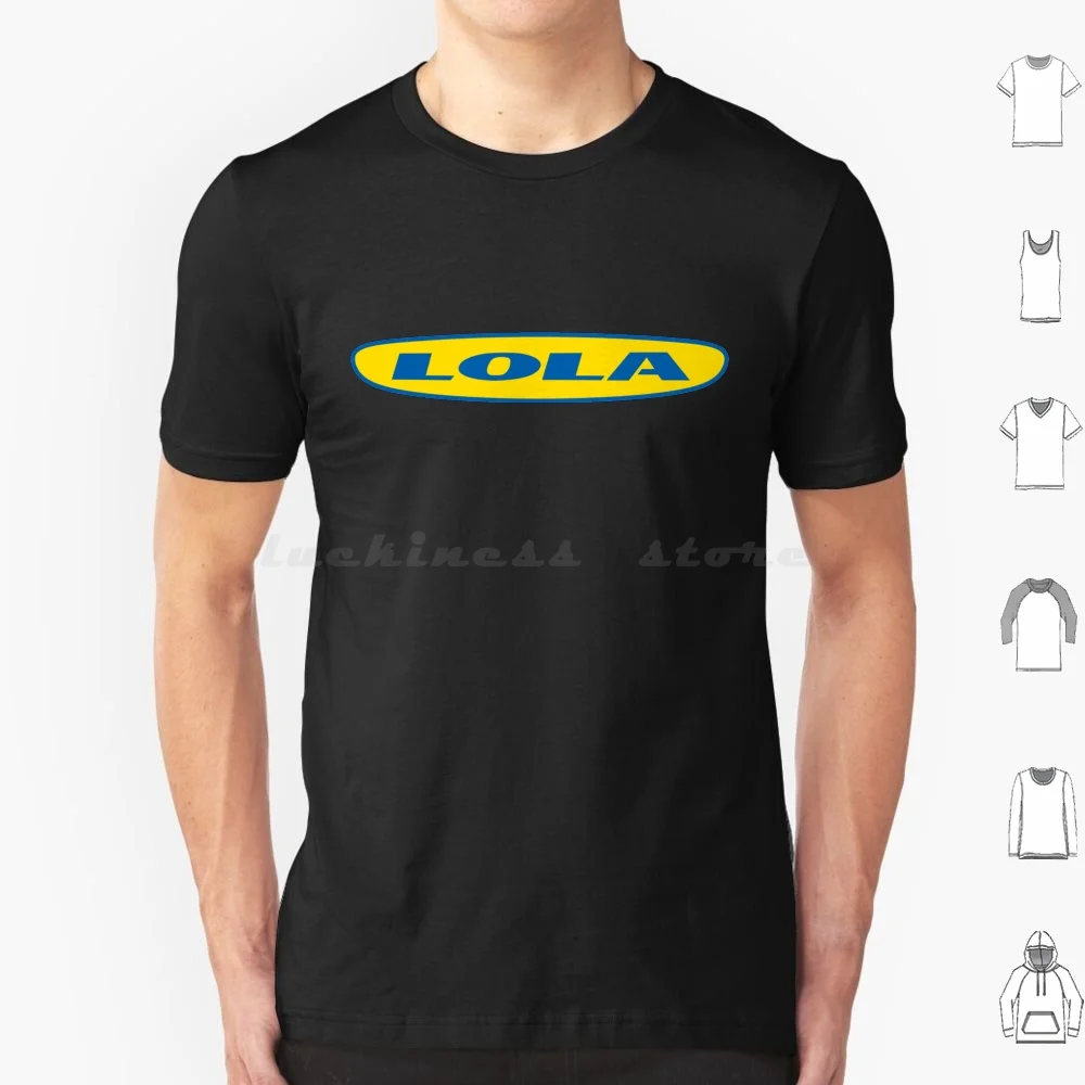 T-Shirt Per Auto Lola 6Xl Cotton Cool Tee Lola Flashish Uk France Cosworth Motorsport Motor World Cars Careers Mans Lemans Six