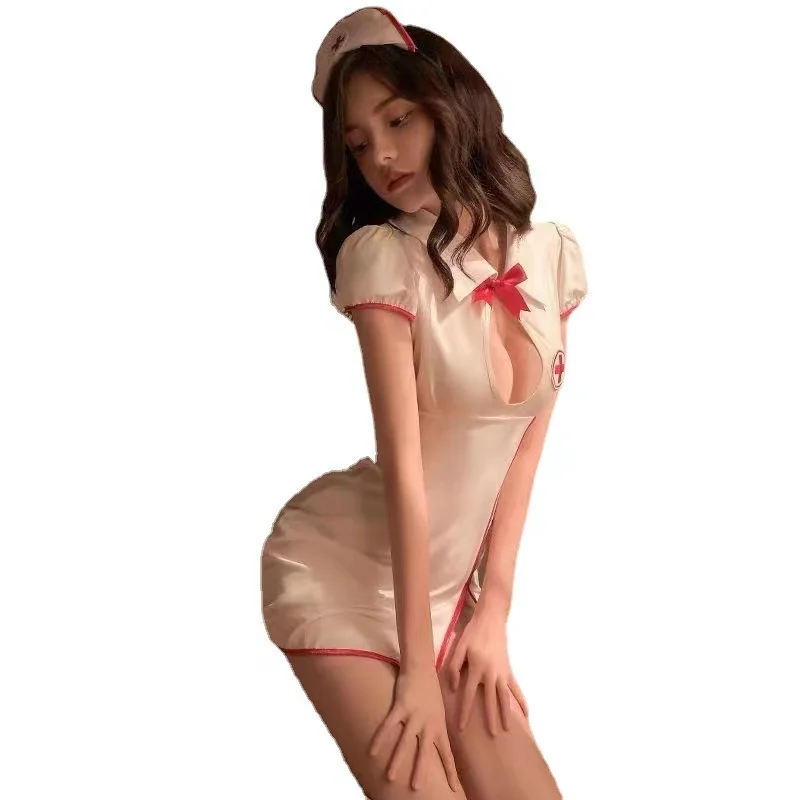 

Female Nurse Cosplay Uniform Temptation Passion Doctor Erotic Costumes Maid Lingerie Role Play Women Lingerie Sexy Games Oufits