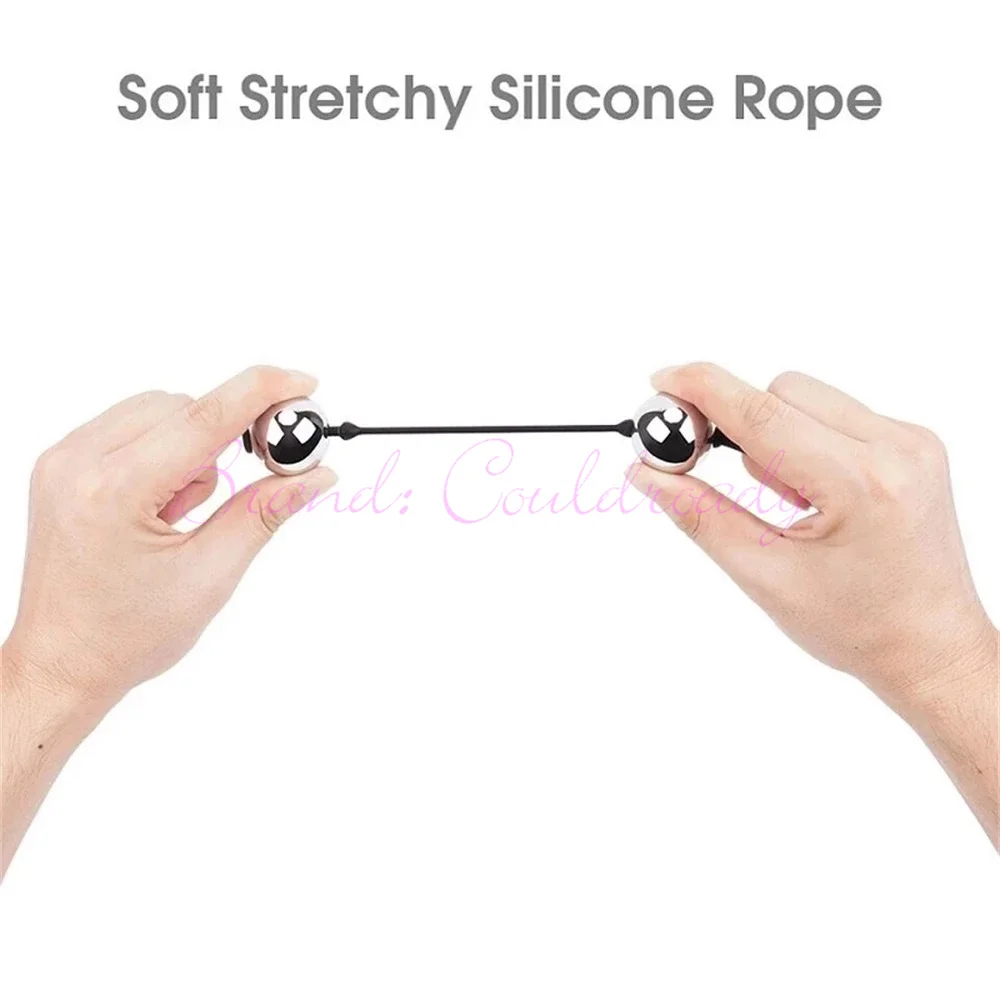Metal Geisha Balls Vaginal Egg Kegel Ben Wa Ball Anal Beads Vagina Tighten Exercise Anal Plug Sex Toy for Women Sexshop
