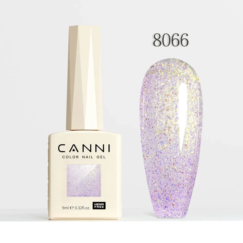 Holographic Glitter Gel Nail Polish – Sparkling Cat Eye Effect with Diamond Shine