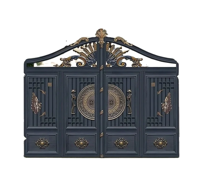 European Style Modern Aluminum Gates For Houses Ornate Aluminum Garden Gates For Villas & Estates