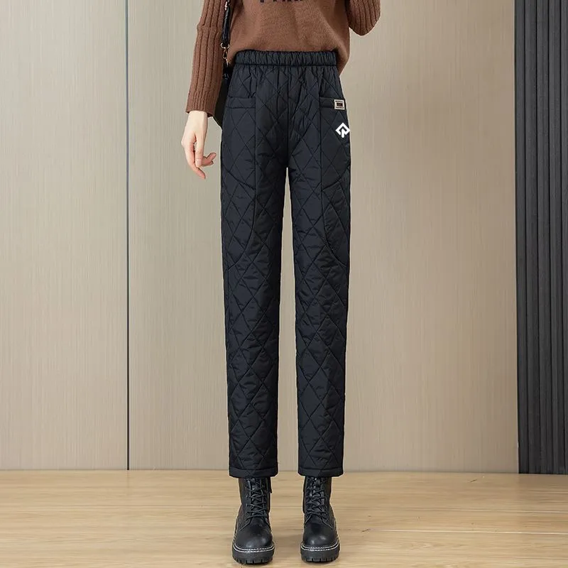명품 Autumn Winter Golf Wear Women Luxury Brand Golf Pants Fashion Casual Pants High Waist Straight Women Clothing