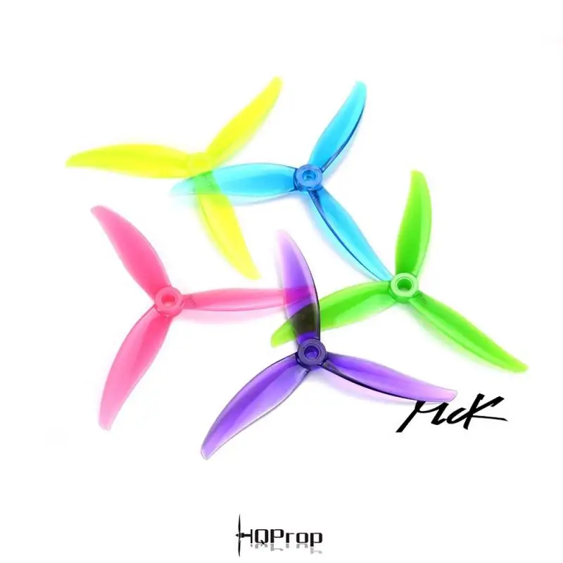 2 pairs HQProp MCK 5.1inch 5130 3-blade Propeller CW/CCW PC 5.1" Props For RC FPV Racing Freestyle 5inch Drone Quadcopter thumbnail 2