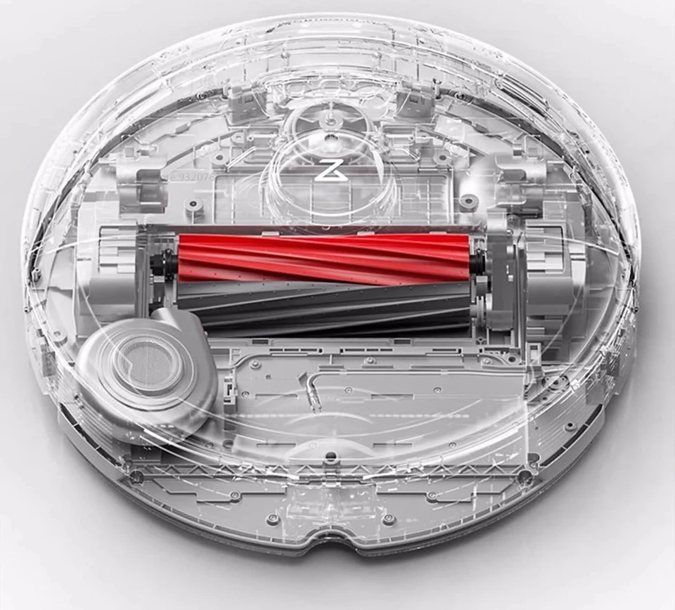Brosse Principale Double Pour Robots Aspirateurs Roborock S8, Q5, Q8 - Remplacement En Caoutchouc, Compatible