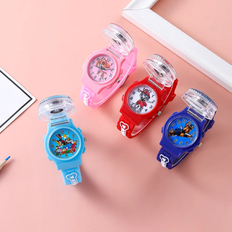 Montre électronique à Quartz pour enfants, personnages de dessin animé pat' patrouille, Chase, Marshall, Skye, garçon et fille, cadeau idéal -  AliExpress