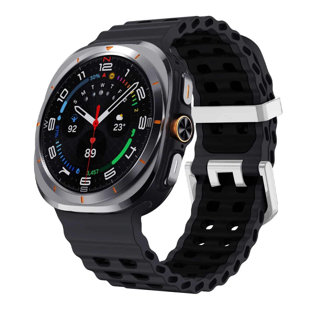 Silicone Breathable Marine Strap Wristband Bracelet