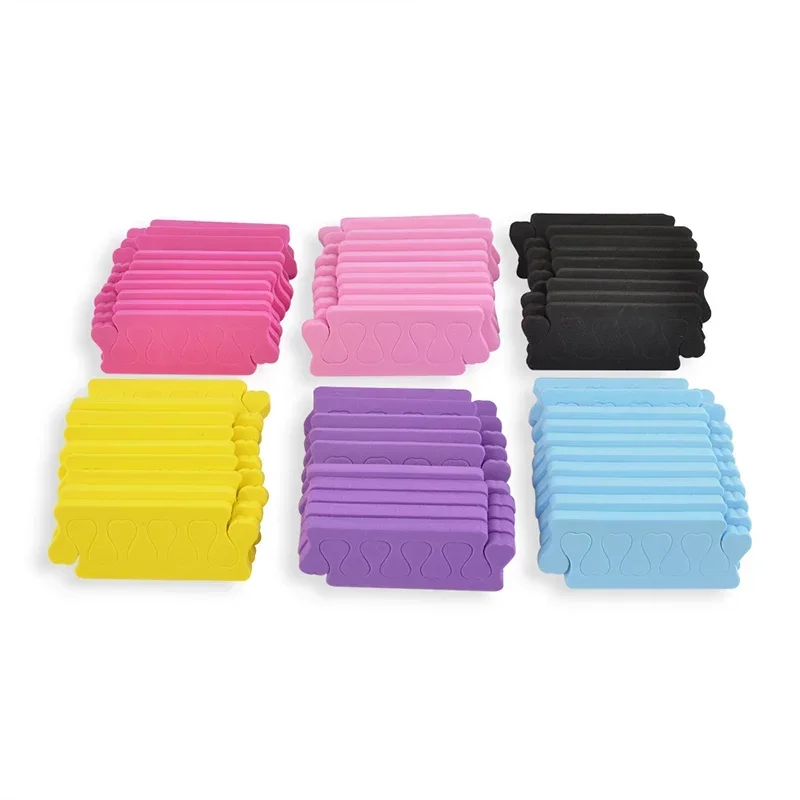 Pedicure Legs Accessories 10Pcs Nail Art Sponge Toe Separators Separator Fingers Feet Between Toes Nails Finger Design