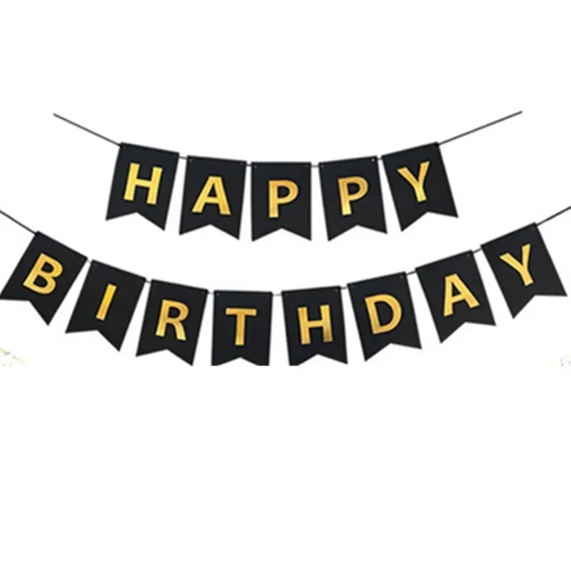 Paper Birthday Banner Party Decorations 1Set