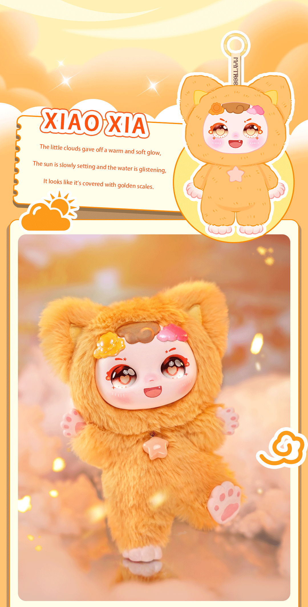 Blind Box Ula Wetter Dumia Maytree Puppe 18 cm Skelett Niedliches Sammlerstück Kawaii Überraschende Box Plüschtierfigur Kindergeschenk – Detail 11