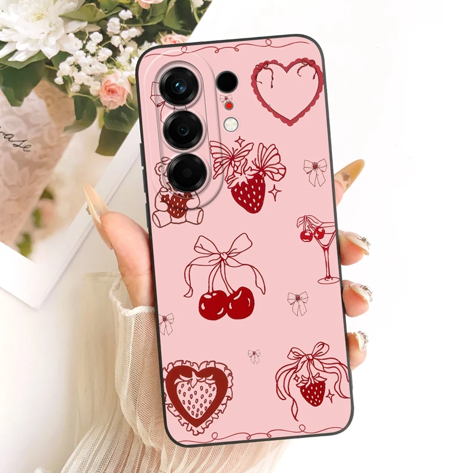 Luxury Candy Painted Soft TPU Phone Case Cover
