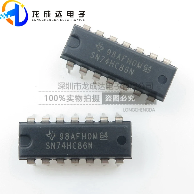 

30pcs original new SN74HC86N 74HC86 DIP-14 gate and inverter logic chip