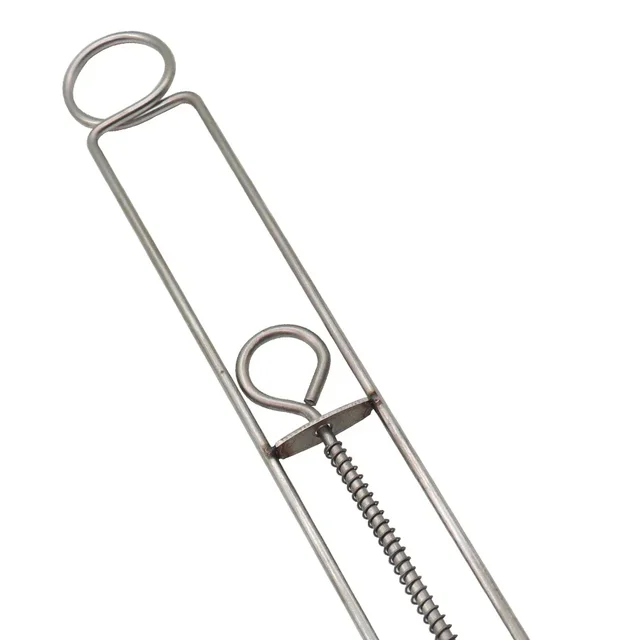 Optical Lens Tinting Holder Resin Lens Dyeing Clamps with Single Spring Metal Staining Clip for Eyewear Lenses Stainless Steel 3