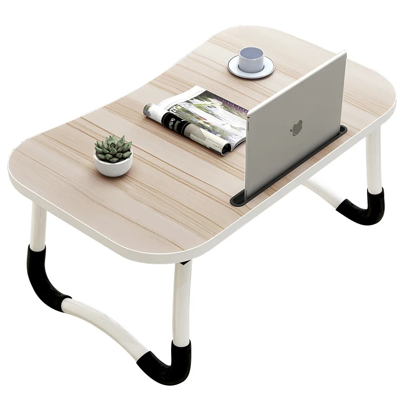 Modern Simple and Portable Folding Bed Computer Desk Folding Laptop Table Bed Lazy Desk Study Table