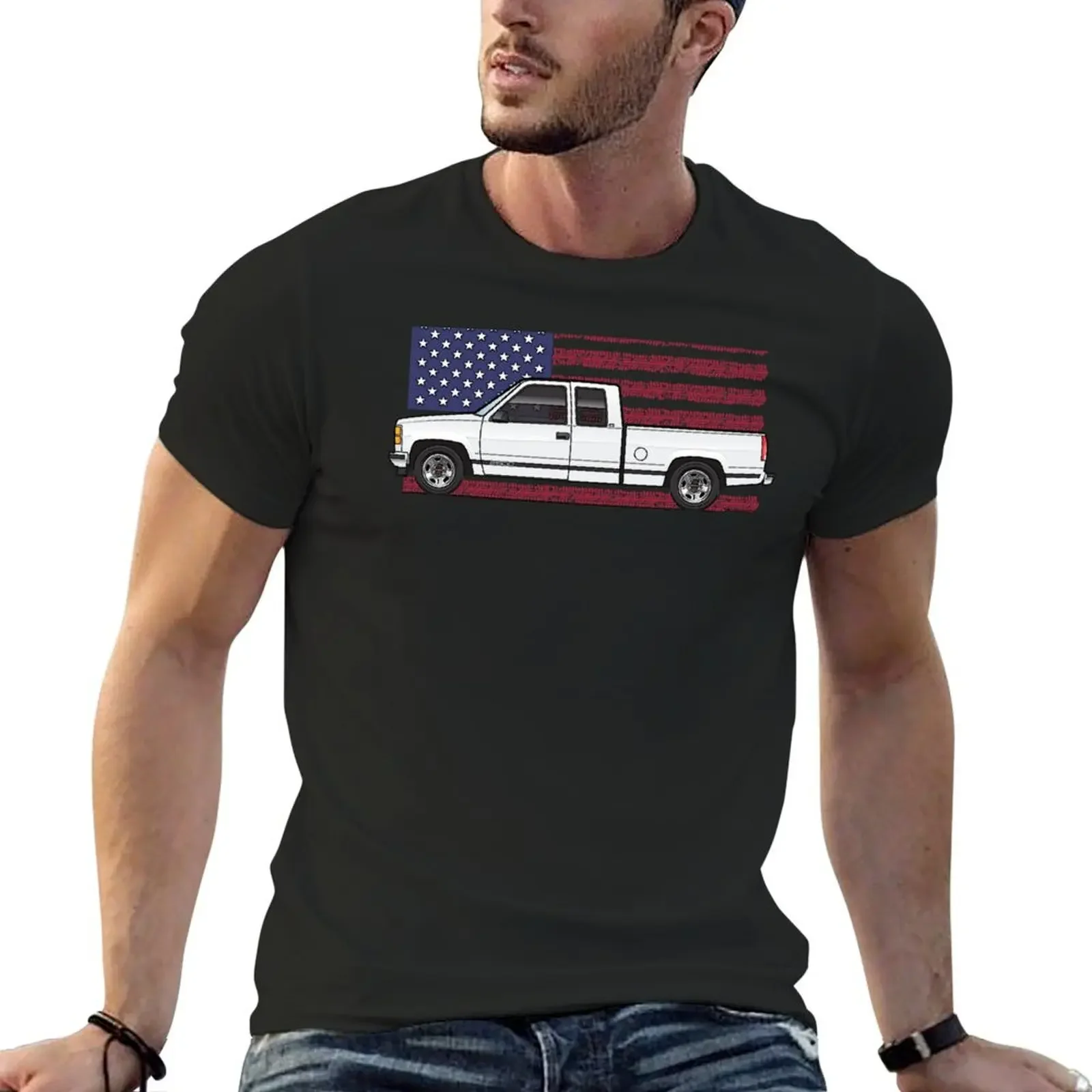 

White 2 USA T-shirt sublime blacks anime mens cotton t shirts