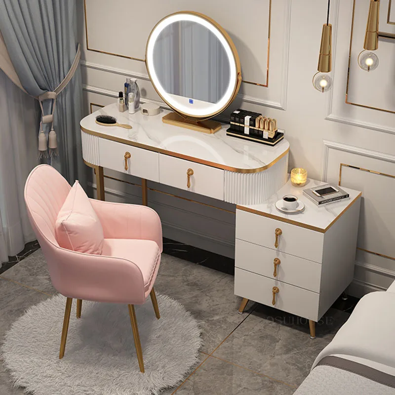 Nordic Luxury Small Apartment Dressers Bedroom Furniture Storage