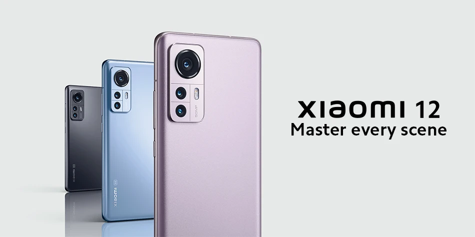 Xiaomi 12 - Smartphone 8+128GB, 6.28” 120Hz AMOLED Display, Snapdragon 8  Gen 1, 50MP+13MP+5MP Triple Camera, 4500mAh, Blue (UK Version + 2 Years