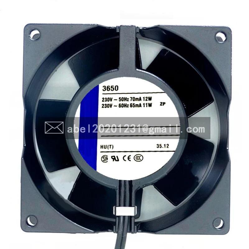 

BRAND NEW ORIGINAL 3650 AC 230V 12W/11W COOLING FAN 9238 9CM 92*92*38MM