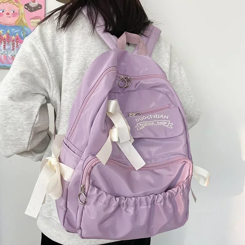 Stylish Anti-Theft Canvas Backpack