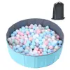 Playpen  Funny Reinforced Parapets Safe to Use  Easy to Clean Baby Toddlers Large Ball Pits Beach Supply 5