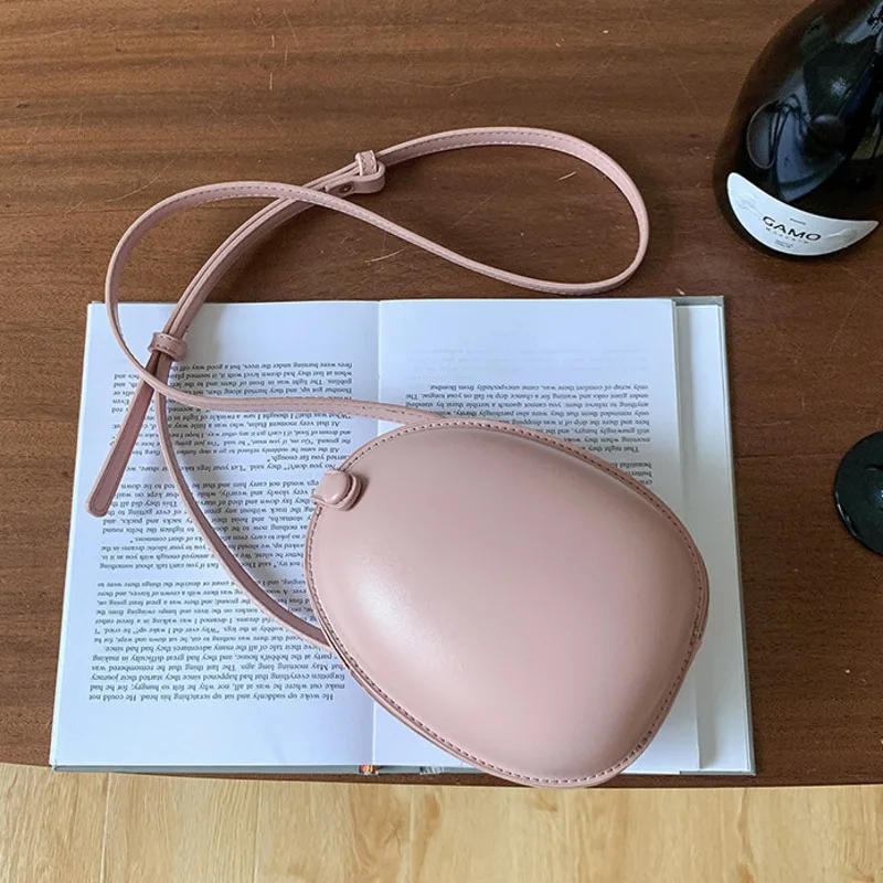 New Personalized Mobile Phone Women's Bag Small Cute One Shoulder Cross Body Bag Women's Patent Leather PU Hard Shell Egg Bag