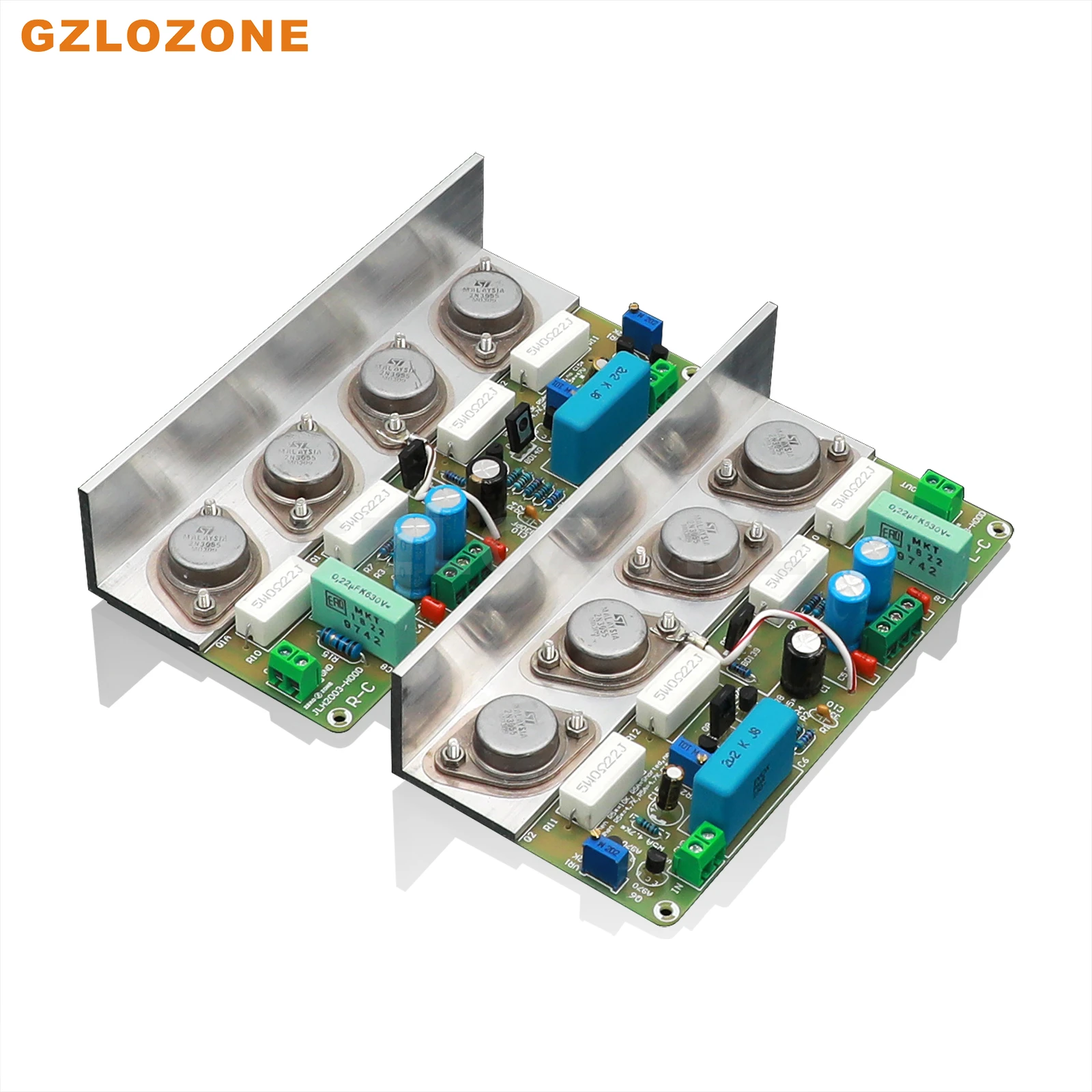 2 CH HOOD JLH2003 Stereo Single-ended Class A Power Amplifier DIY Kit/Finished Board 22W+22W