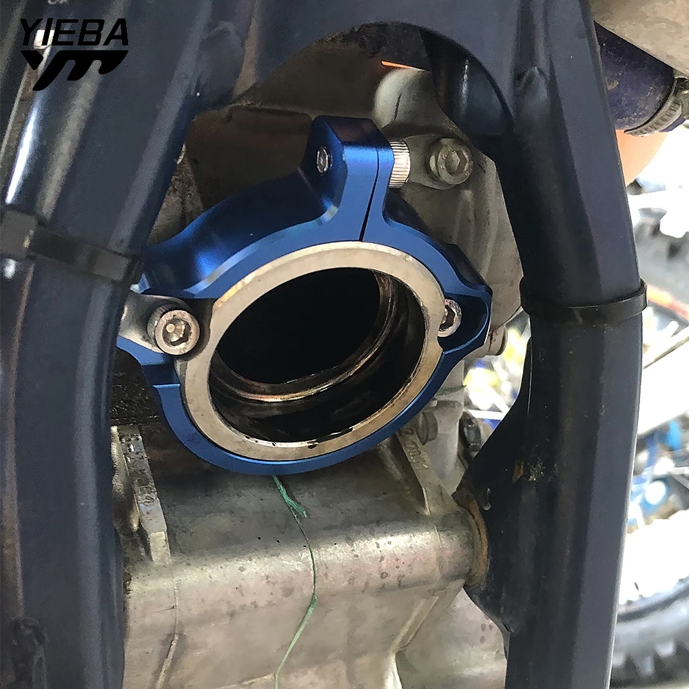 

Exhaust Flange Guard For Husqvarna TE TC TX 250 300 2017-2020 2019 2018 Exhaust Tip Muffler Pipe Clamp For 250 300 SX XC XCW