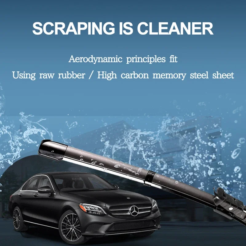 Фото Автомобильные передние щетки стеклоочистителя для Mercedes Benz A C E CLA GLA CLC GLK Class klase лобовое стекло W176 W177 W203 W204 W205 C117 W212 W213 №5