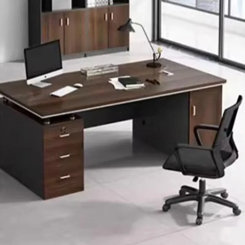 Drawer Study Desk Table Men Kawaii Waterproof Reading Mobile Desk Table Reading Wooden Escritorios De Oficina Office Furniture modern luxury drawer office table large rack executive mobile office table accessorie reading escritorios de ordenador furniture