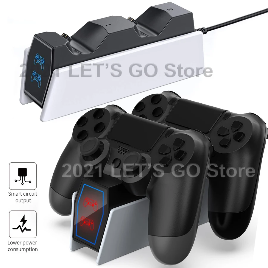Dualshock 4 Charging Station | Controller Charger | Led Indicator | Dock  Station - New Ps4 - Aliexpress