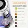 1.8L Electric Kettle with 12 Temperature Settings and 24 Hour Insulation - Stainless Steel Strainer 6