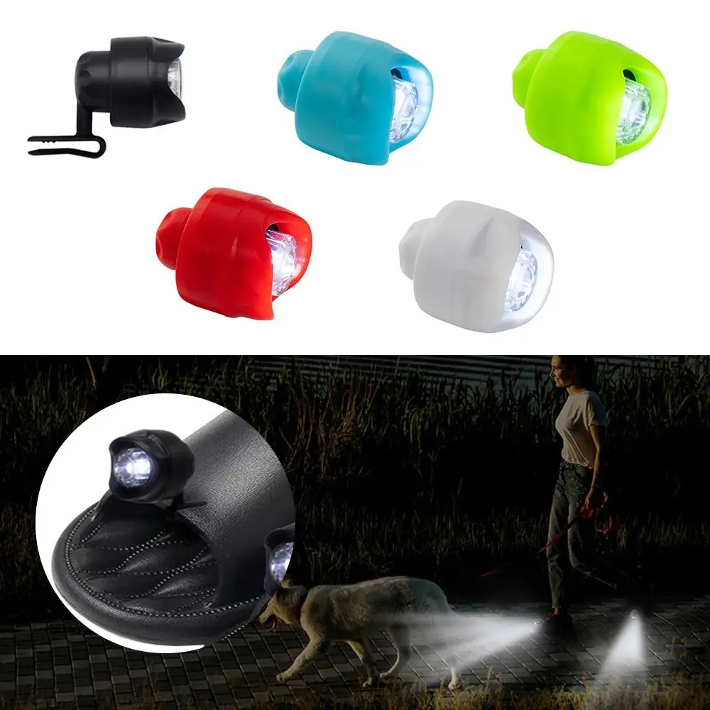 

1/2PCS Gifts Running Small Lights Rechargeable Clog Sandals Headlights For Croc Shoes Charms Shoes Decoration