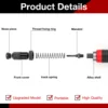 M3 M4 M5 M6 M8 M10 Home Rivet Nut Gun Converter Kit Removable DIY Nut Insert Nut Riveting Tool Cordless Electric Riveting Tool 3