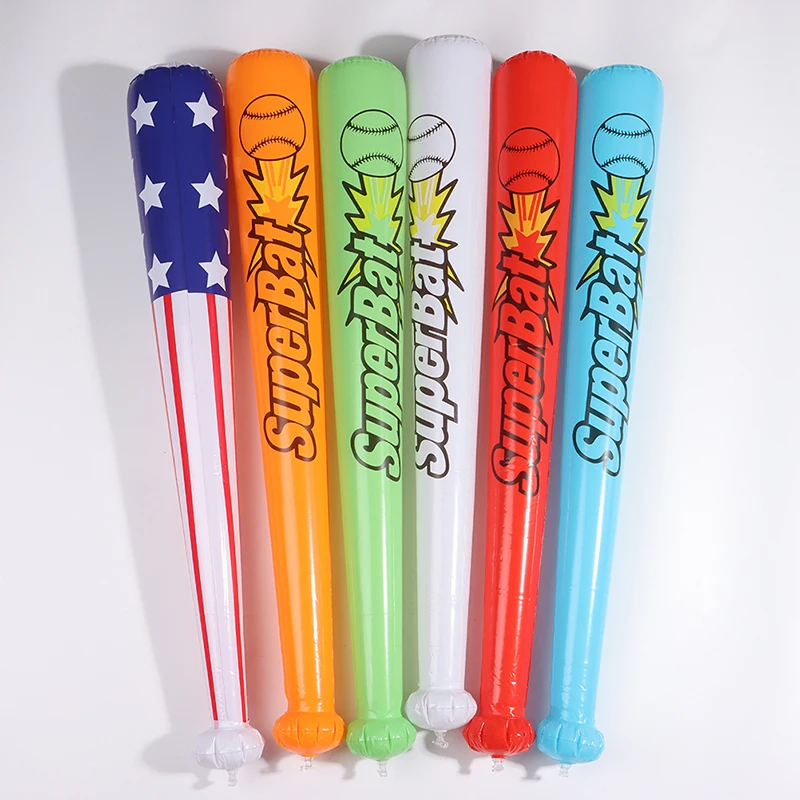 

1pc 80-85cm American Flag Inflatable Balloon Stick PVC Inflatable Baseball Bat Kids Birthday Gifts Toys Independence Day Decorat