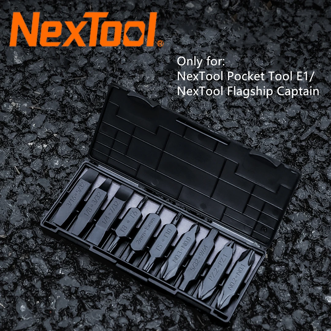 小物 BE1 NexTool Multitool akcesoria zestaw bitów 20 w 1 zestaw bitów