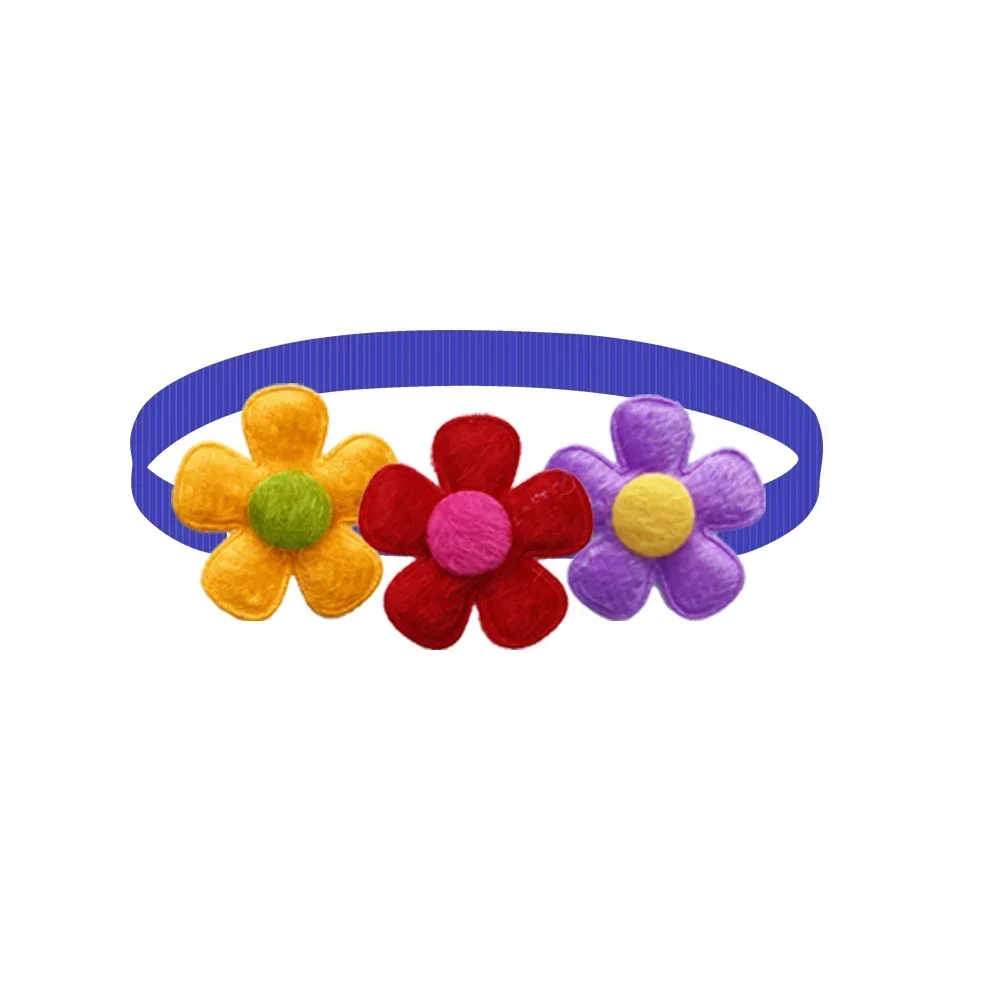 

Collar Dogs Bow Colorful Bowties 50/100pcs Flower Fashion Pet Tie Small Cat Dog For Cute Beautiful Accessories