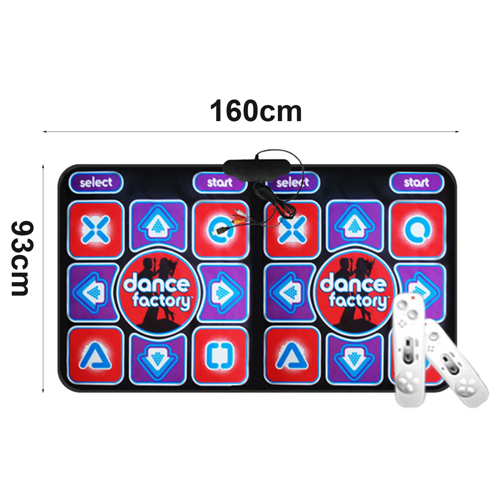 Multi-Function Games For PC TV Non-Slip Somatosensory Dancing Mat Wireless Musical Electronic Dance Mats Gift