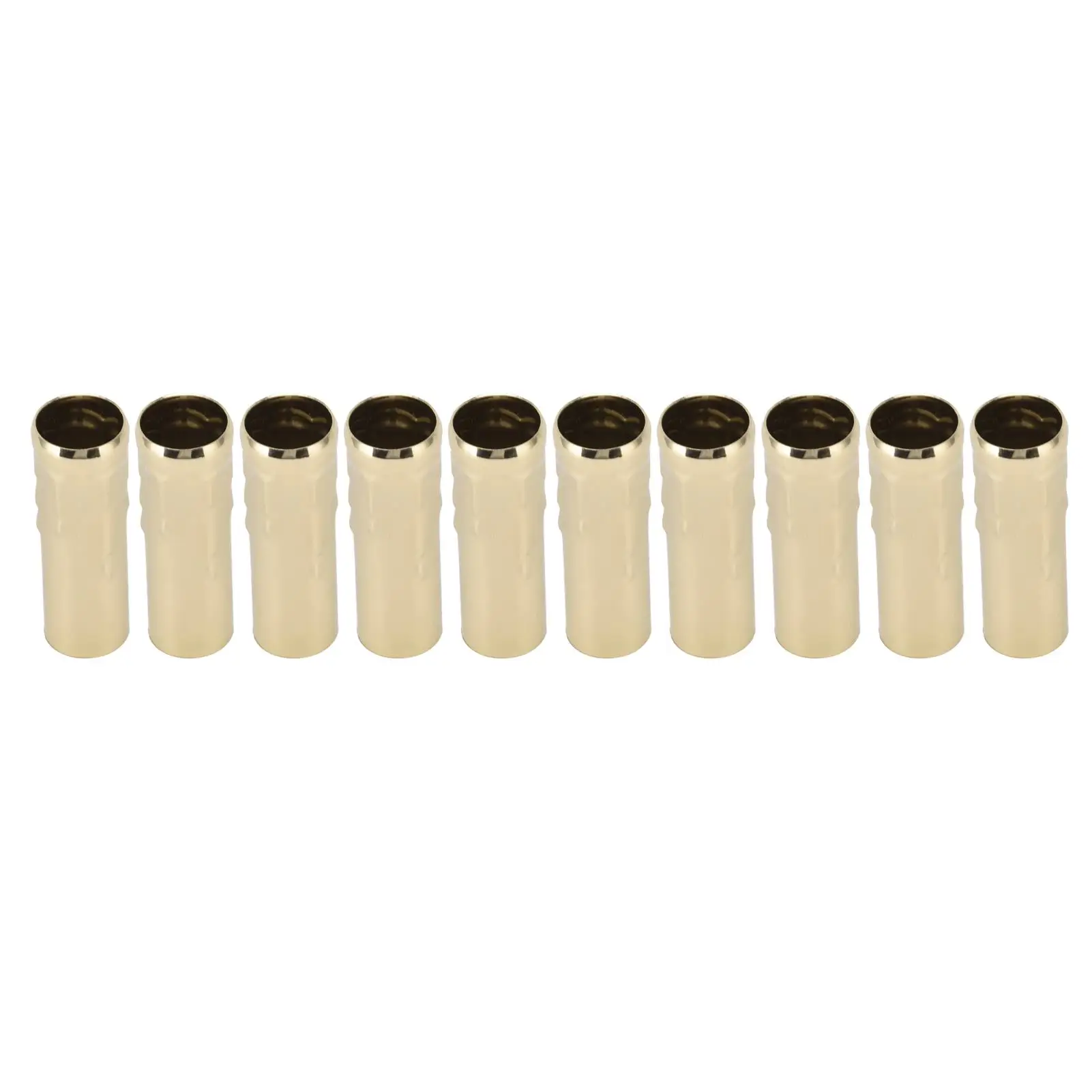 10Pcs E14 Lamp Holder Sleeve Metal Tube 25x80mm
