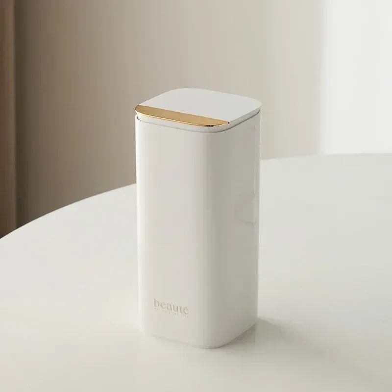 Automatic Dustproof Lifting Makeup Brushes Holder Makeup Brush Holder Desktop Makeup Tools Lipstick Eyebrow Pen Holder Container