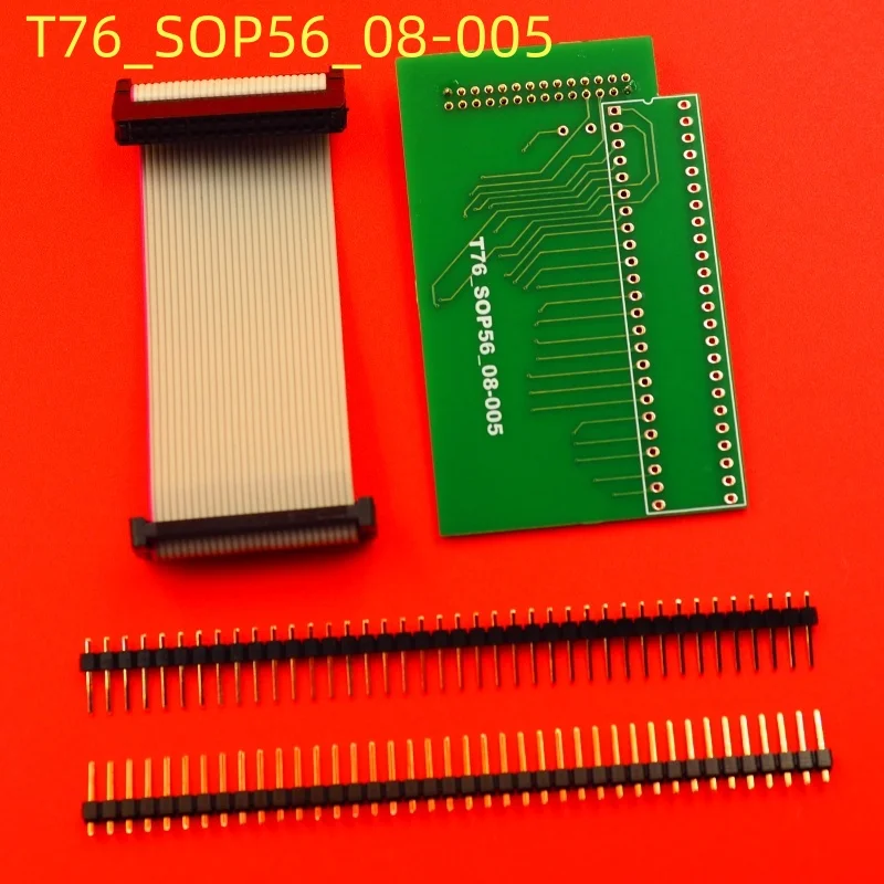 XGecu SOP56 SSOP56 IC 프로그래머 어댑터 08-005 T76 프로그래머용 AM29BL802CB AM29BL162CB 칩 레코딩 지원