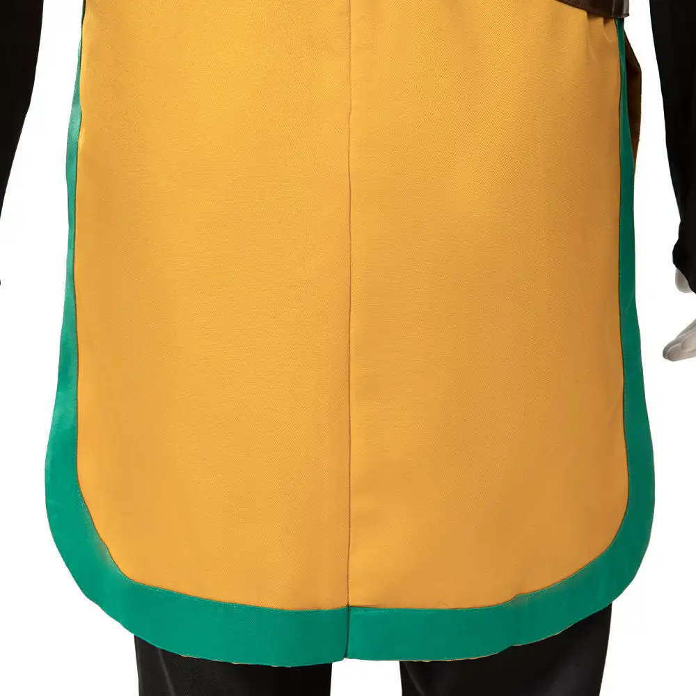 Yellow Knight Costume for Carnival, Christmas, and Stage Performances