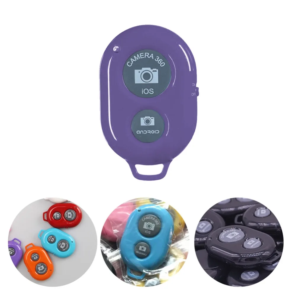 Camera Remote Shutter Button Bluetooth-compatible Remote Control Wireless Controller Self-Timer Camera Stick Shutter Release Monopod Selfie for ios camera remote shutter release