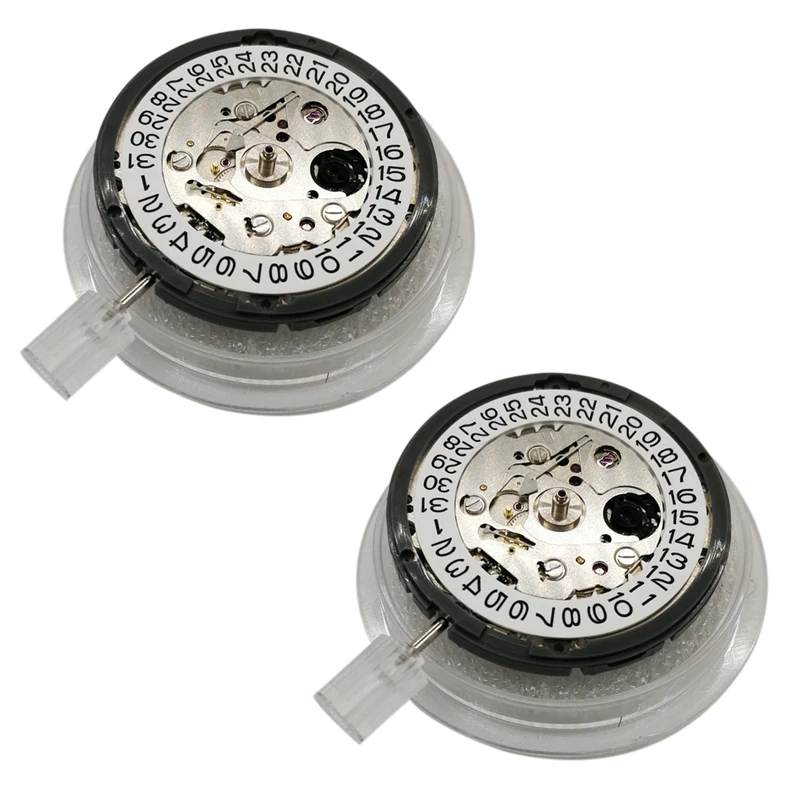 

2X NH35 Movement Day Date Set High Accuracy Automatic Mechanical Watch Wrist