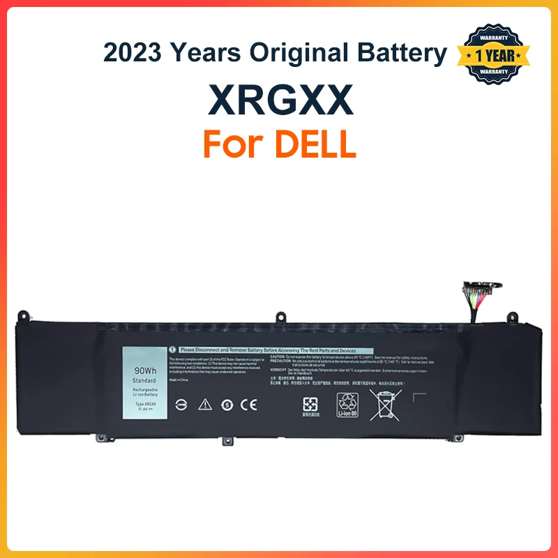

90WH XRGXX Battery For DELL Alienware M15 M17 R1 ALW15M-D1735R R1725S R1735R R1738R G5 5590 G7 7590 7790 P37E P79F