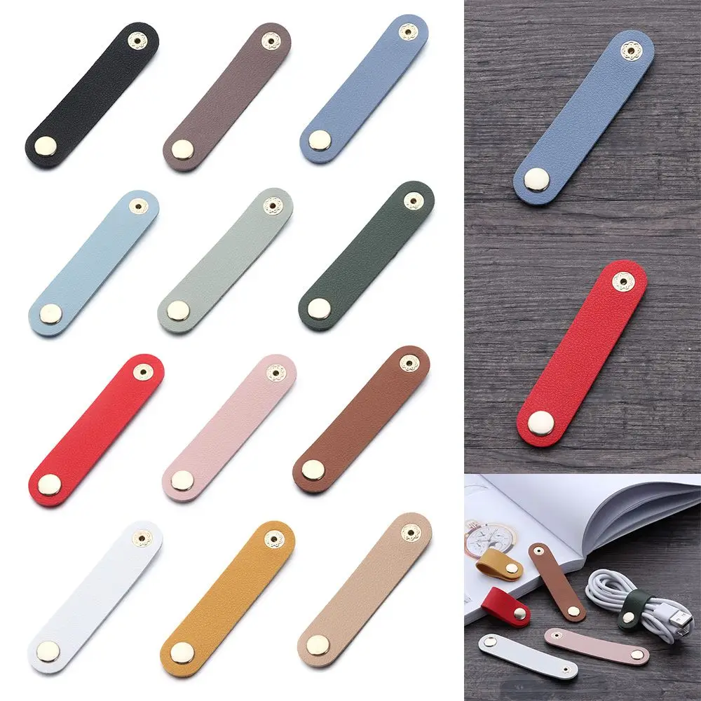 Lot De 3 Organiseurs De Câbles Magnétiques – Enrouleur Silicone Multifonction