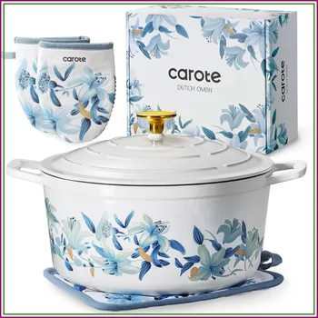 Floral Dutch Oven 1