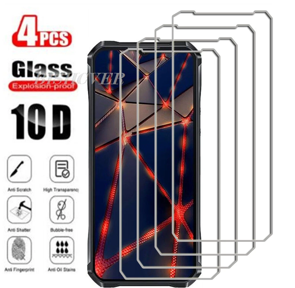 

4Pcs FOR Oukitel WP33 Pro 6.6" 2023 Tempered Glass For Oukitel WP33 Pro Screen Protector Protective Glass Film