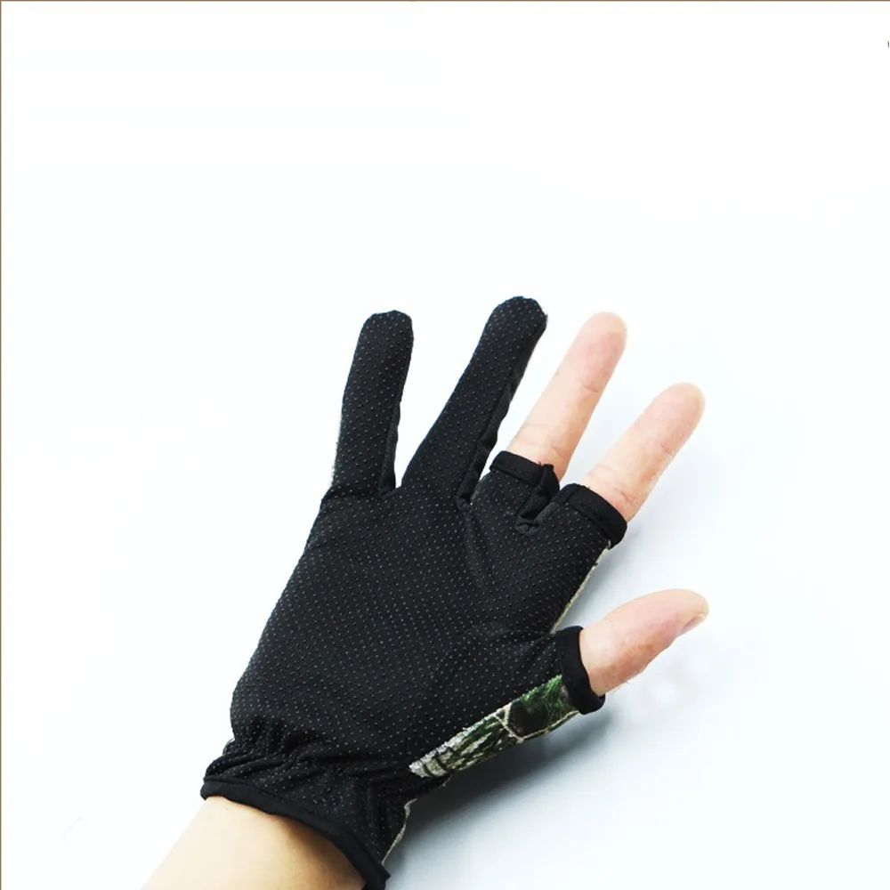 

Durable High Quality Hot Sale Useful Best Fishing Gloves 3 Finger Anti-slip Fish Gloves Ourdoor Sun Protection