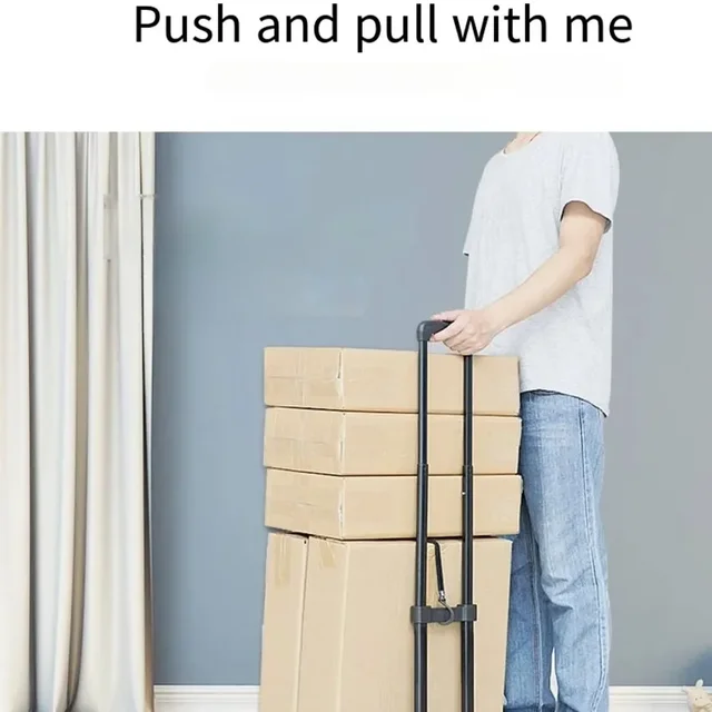 편리한 이동을 위한 바퀴가 달린 접이식 핸드 트럭