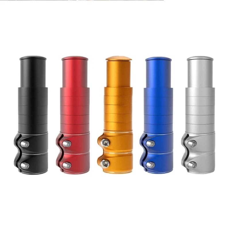 

Bike Stem Riser Aluminum Alloy MTB Handlebar Riser Fork Stem Extender Handlebar Riser for Head Up Adapter Easy D5QD