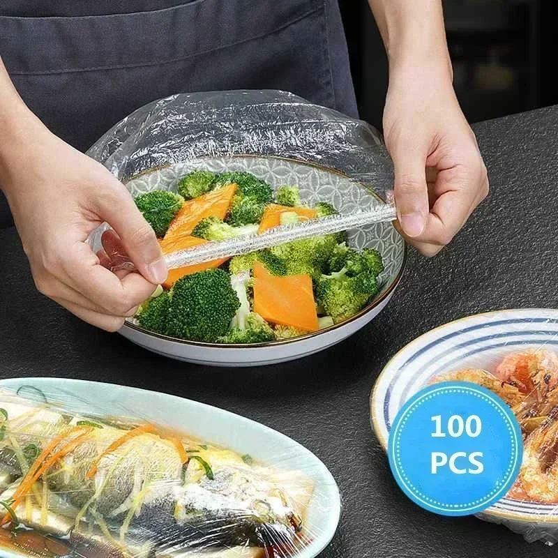 Food Cover Disposable Food Cover Food Grade Fresh-keeping Bag Storage Bags